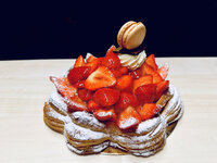 Aardbeienvlaai (vanaf 4 personen)