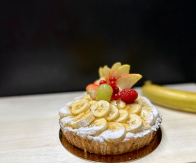 Bananenvlaai (vanaf 4 personen)