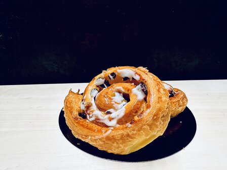 Koffiekoek ronde rozijnen